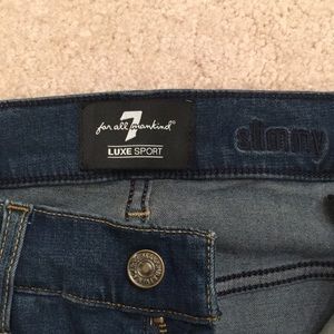7 jeans! Luxe sport slim size 30 .. brand new